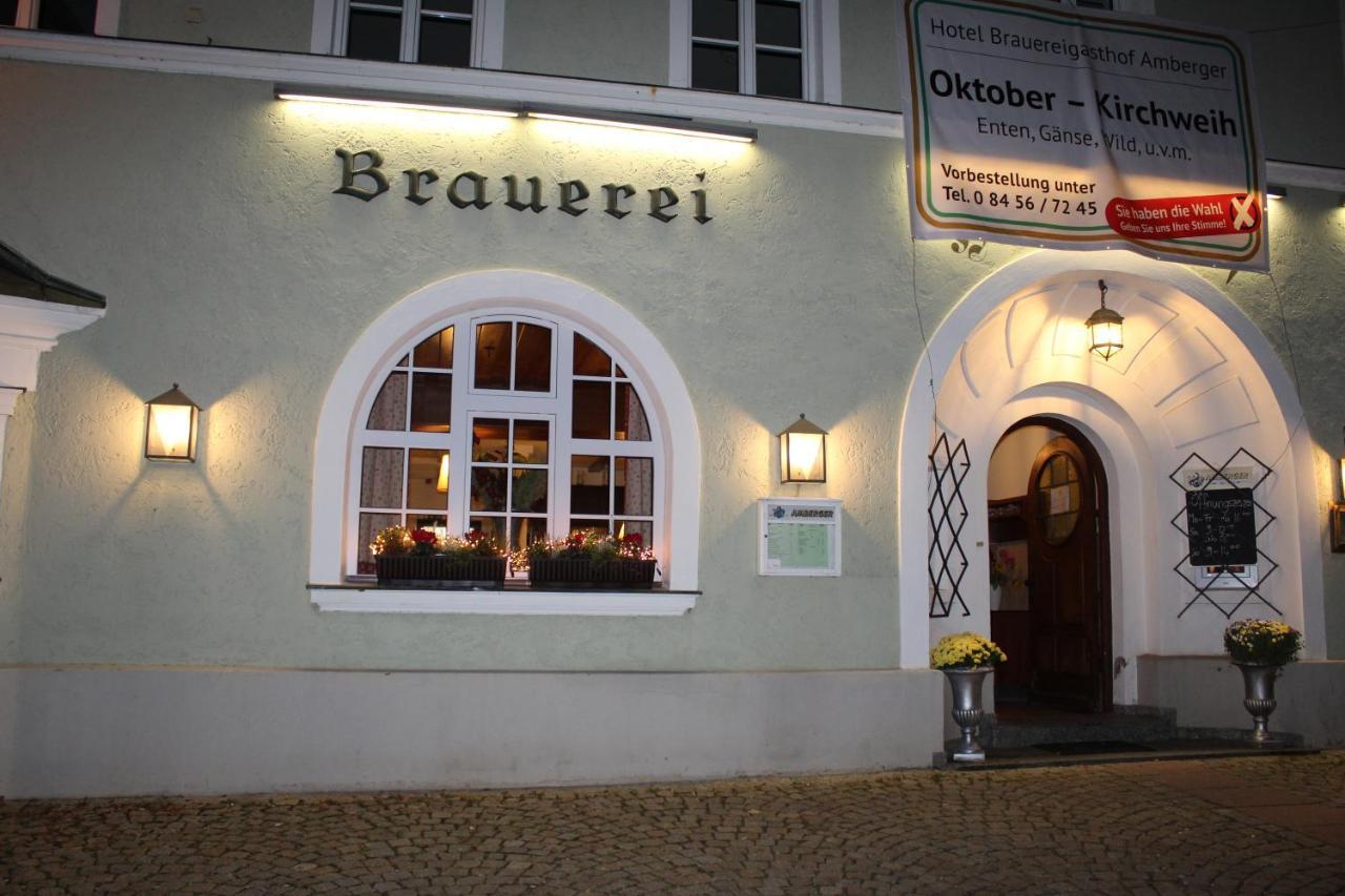 Hotel Brauereigasthof Amberger Kosching 外观 照片